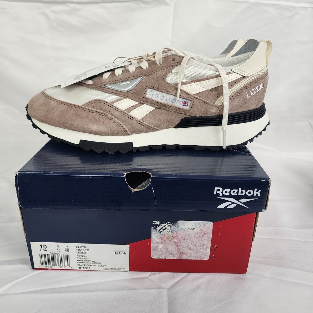 REEBOK LX2200 MEN'S CASUAL SNEAKERS HP7585 BROWN‎ Size 10
